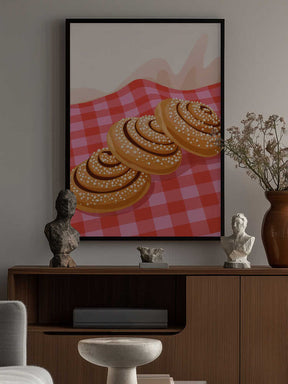 Swedish Cinnamon Buns Poster