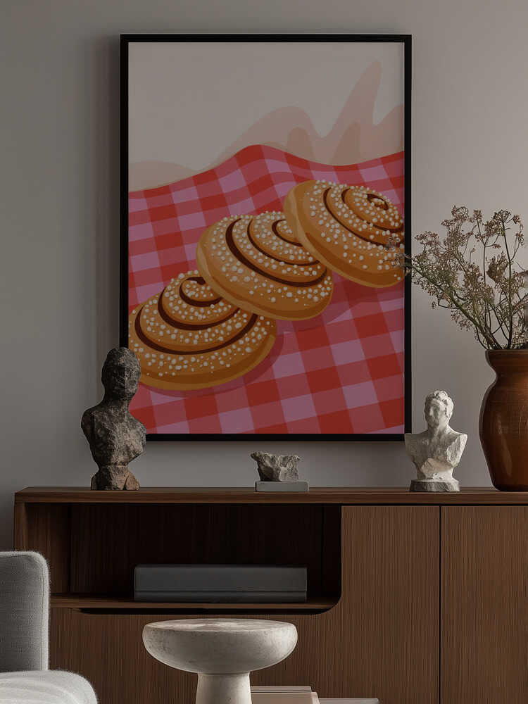 Swedish Cinnamon Buns Poster