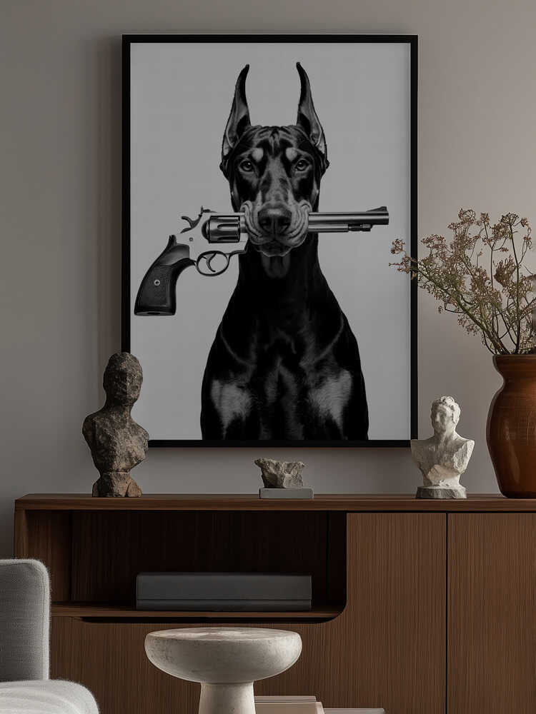 Don't Bring a Dog To a Gunfight Poster