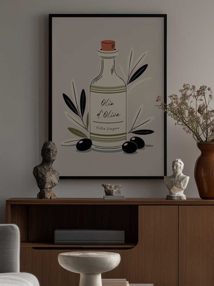 Olio D’oliva Poster