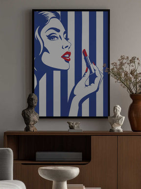 Put On Some Lipstick Poster