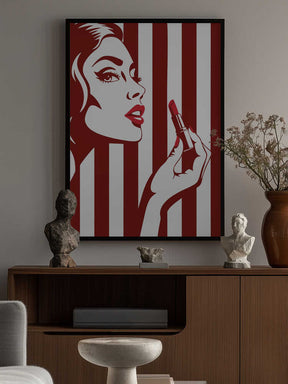 Put On Some Lipstick Poster