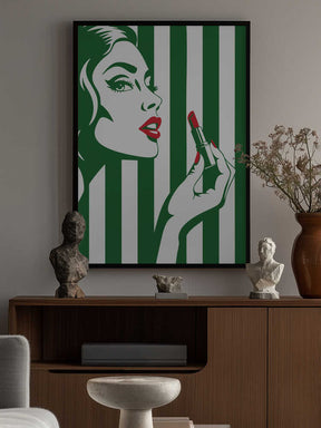 Put On Some Lipstick Poster