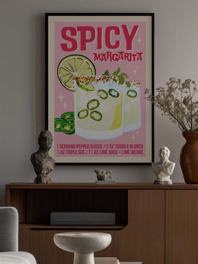 A3 Spicy Margs 5 Pink 01.png Poster