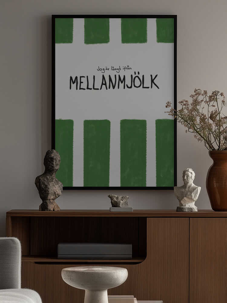 Mellanmjölk Poster