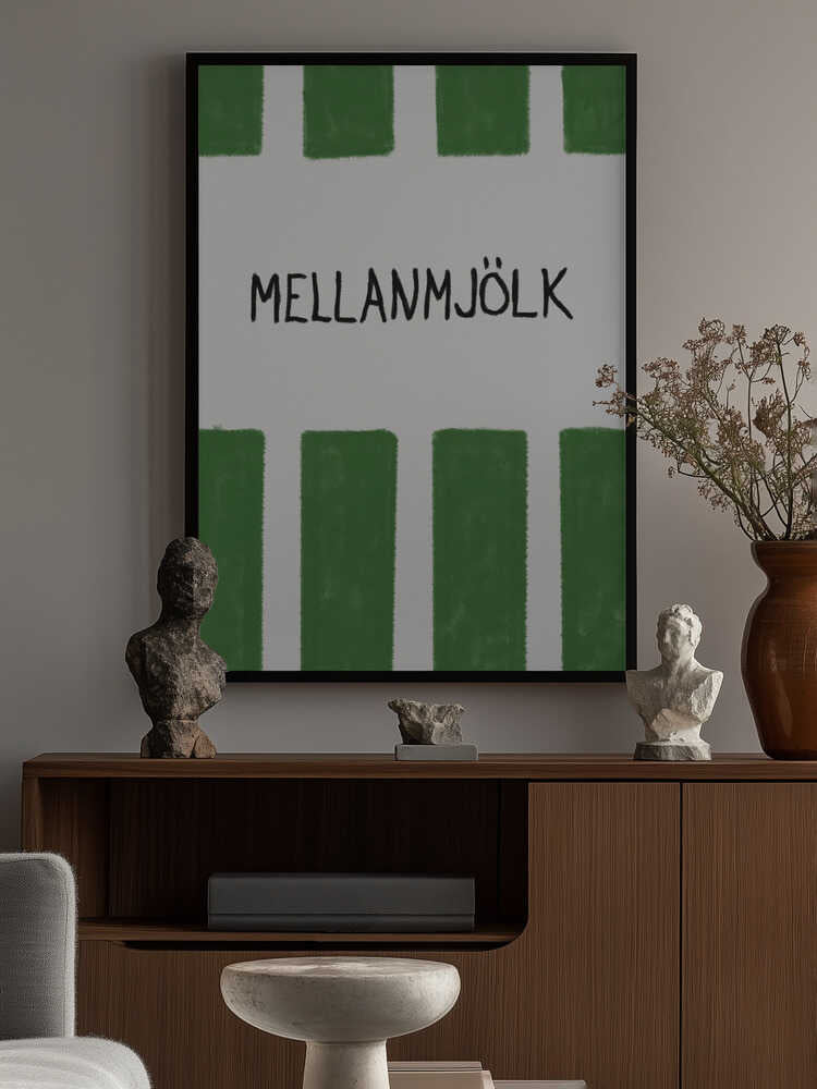 Mellanmjölk Poster