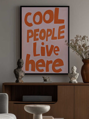 Cool People Poster