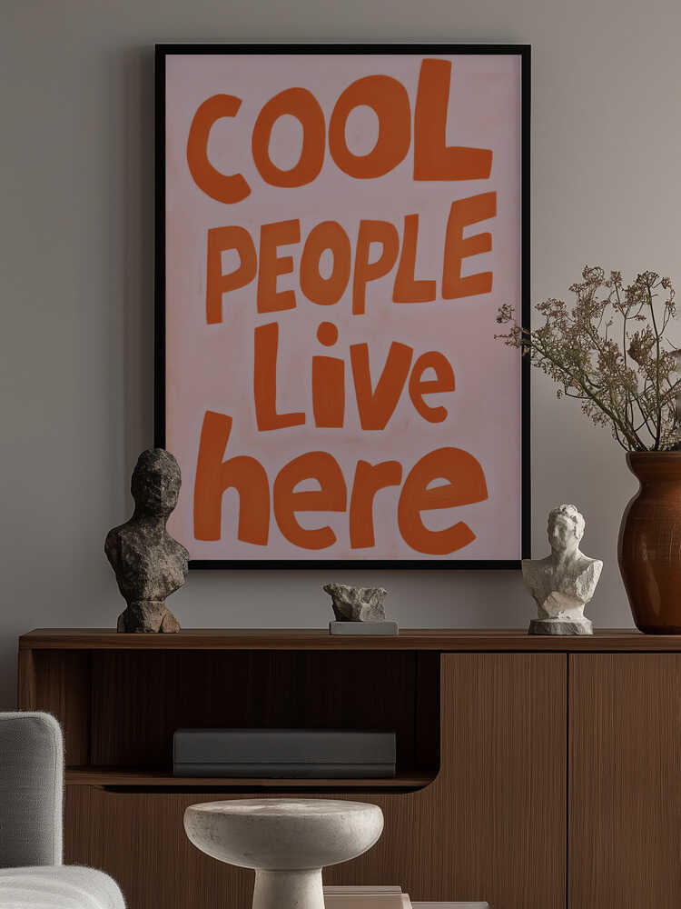 Cool People Poster