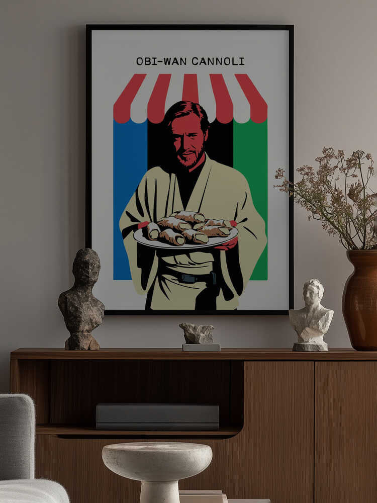 Obi Wan Cannoli Poster