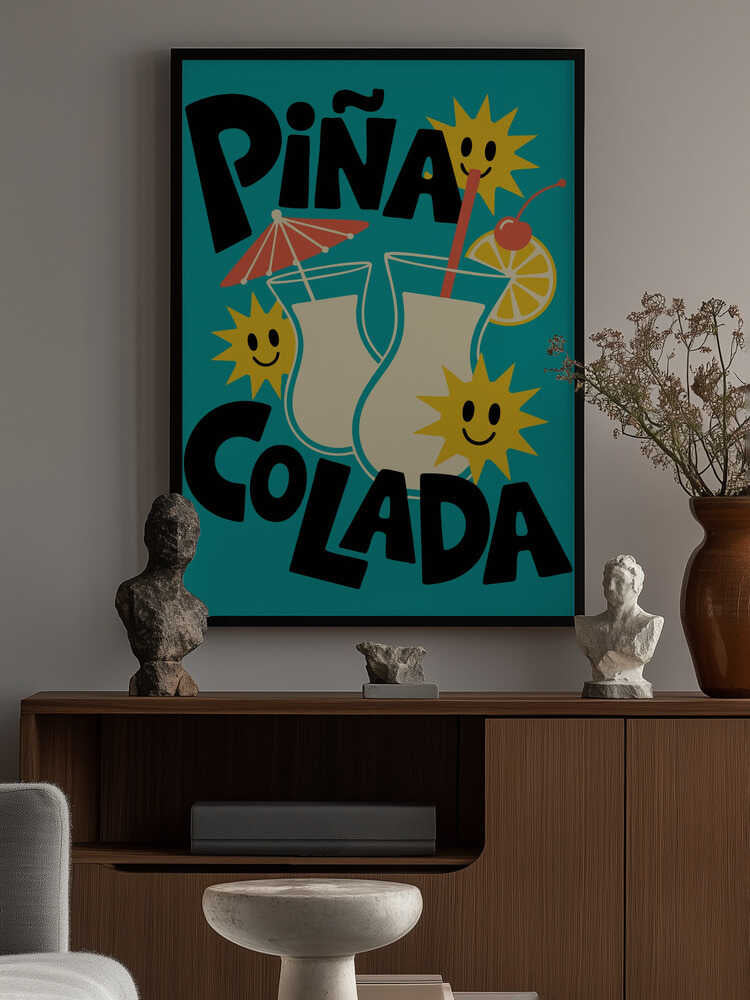 Sunny Pina Colada Poster