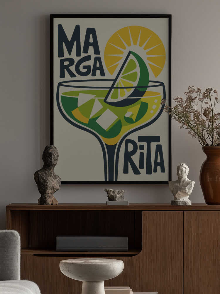 Sunny Margarita Poster
