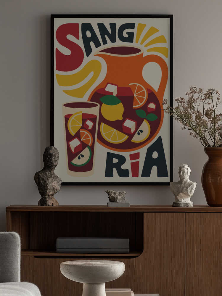 Sunny Sangria Poster