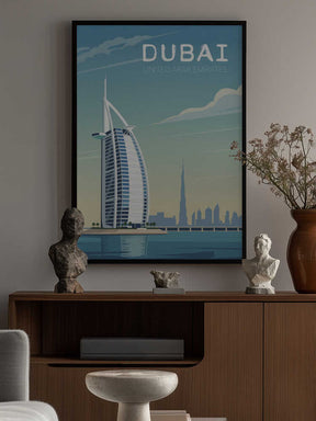 Dubai Travel Poster Poster