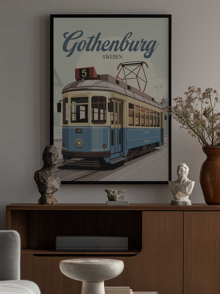 Gothenburg Travel Poster Poster