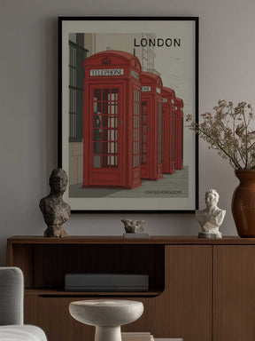 London Travel Poster Poster