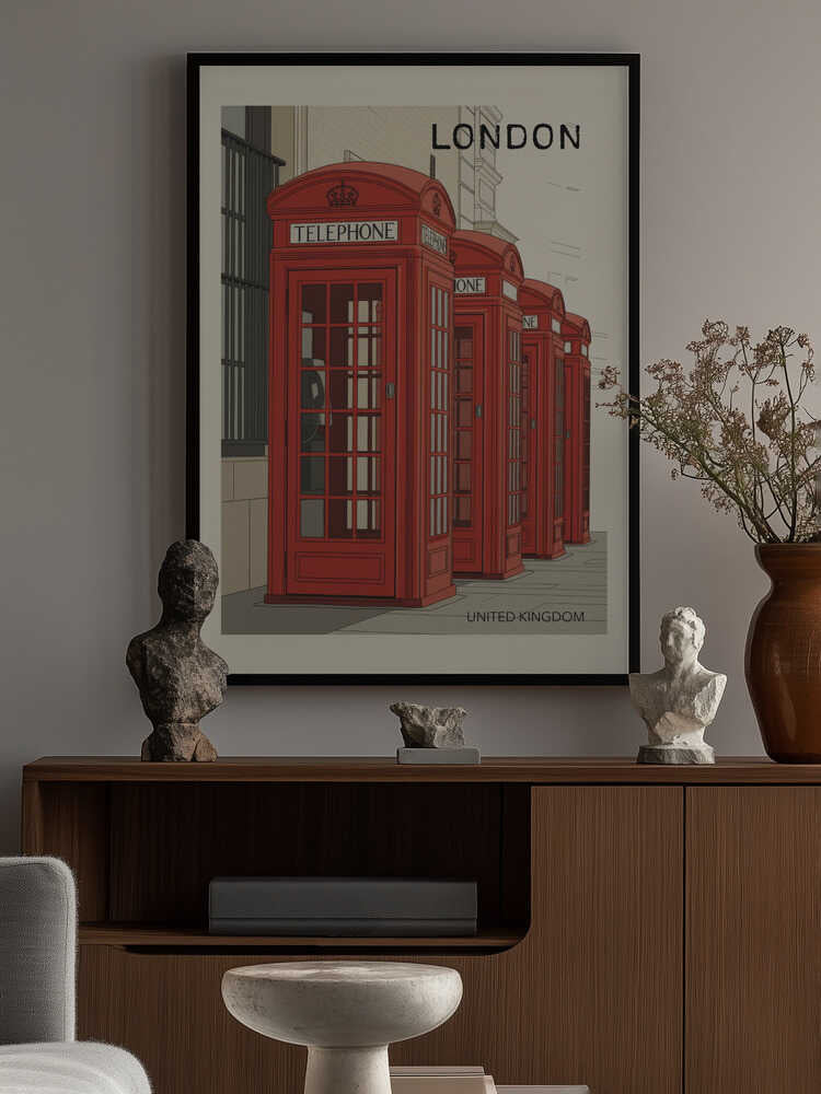 London Travel Poster Poster