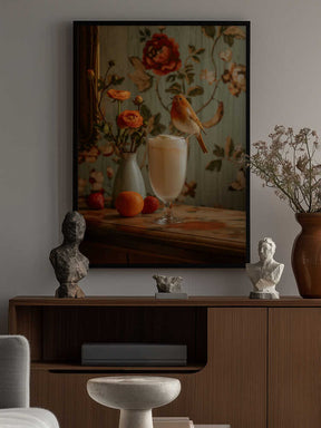 Strawberry Smoothie Serenade Poster