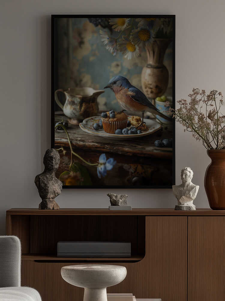 Blueberry Bliss Poster