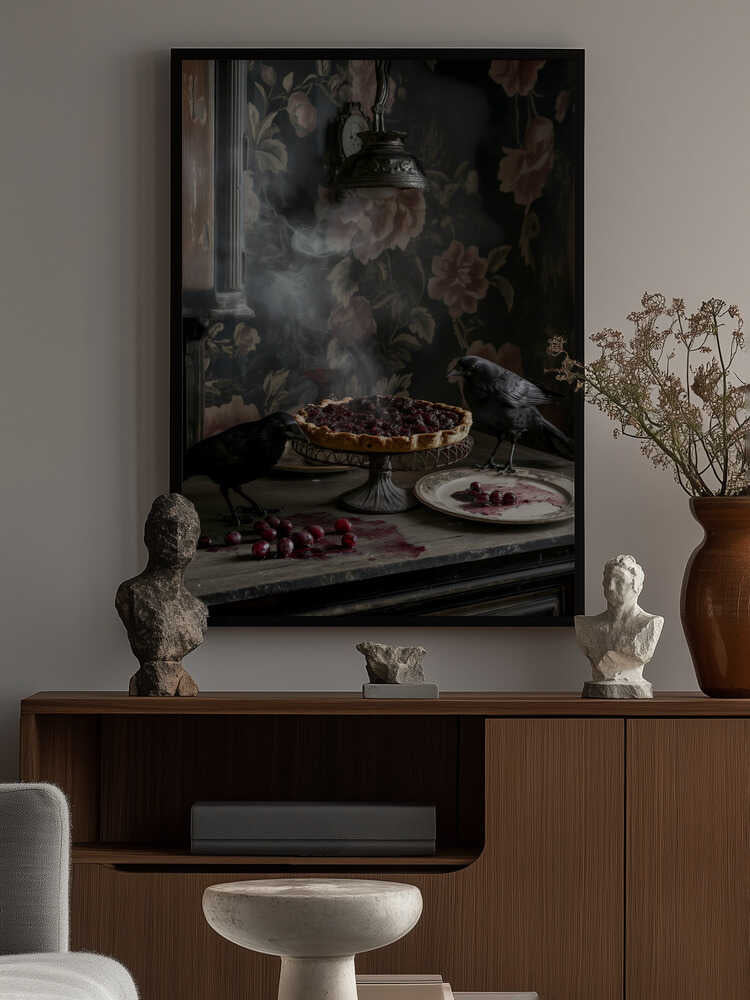 Cherry Pie Crow Poster