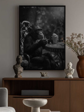 Chimp’s Ice Cream Break Poster