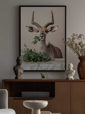 Kudu Herbivore Bliss Poster