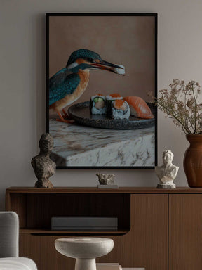 Kingfisher’s Sushi Feast Poster