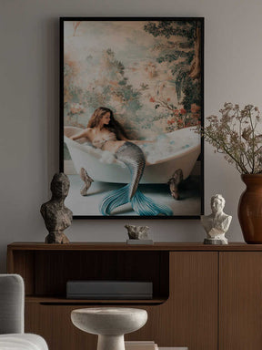 Bubbles & Moonlight Poster
