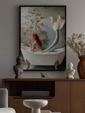 Champagne & Tails Poster