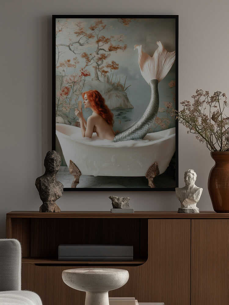 Champagne & Tails Poster