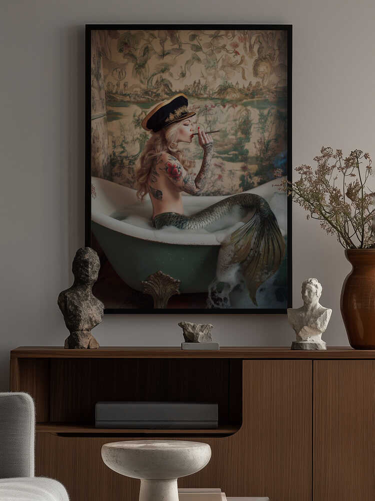 Velvet Smoke Siren Poster