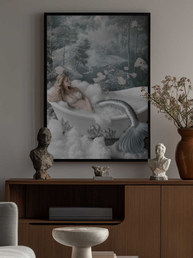 Moon Foam Poster