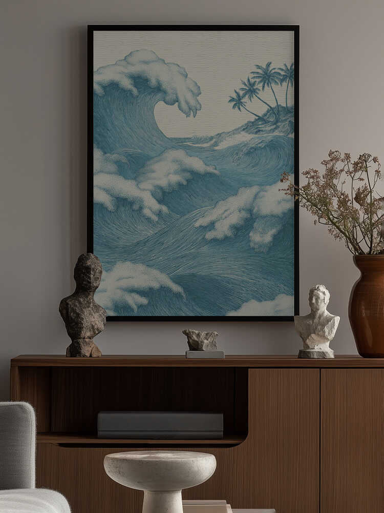 The Waves Poster