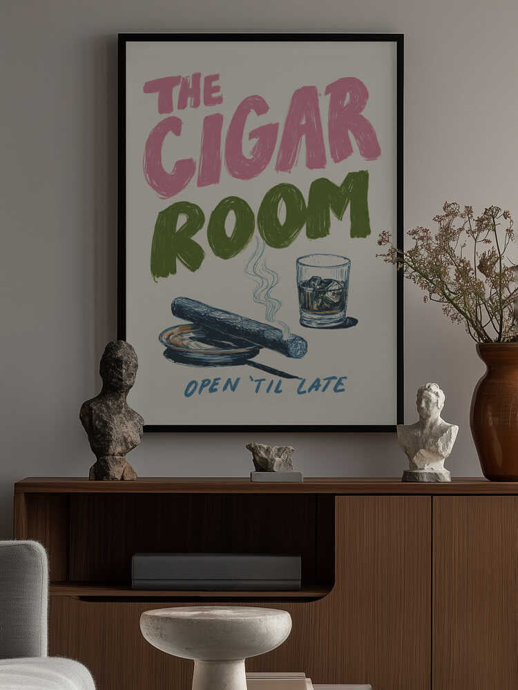 The Cigar Room Poster