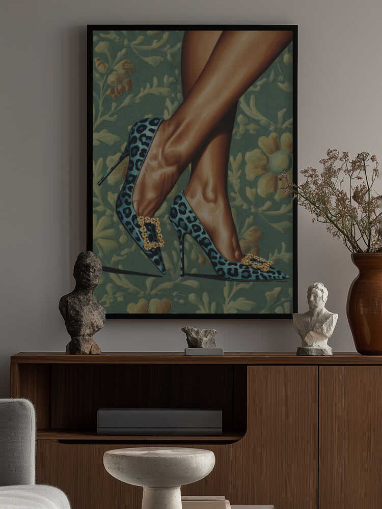 Feline Grace Poster