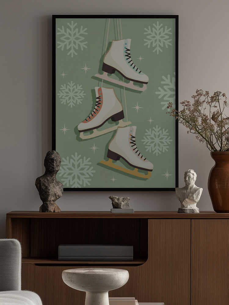 Three Skates Poster