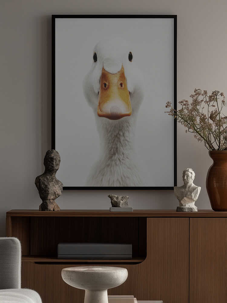 The White Duck Poster