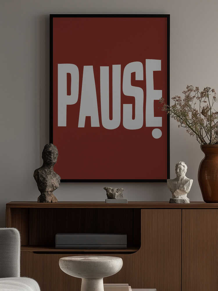 Pause Poster
