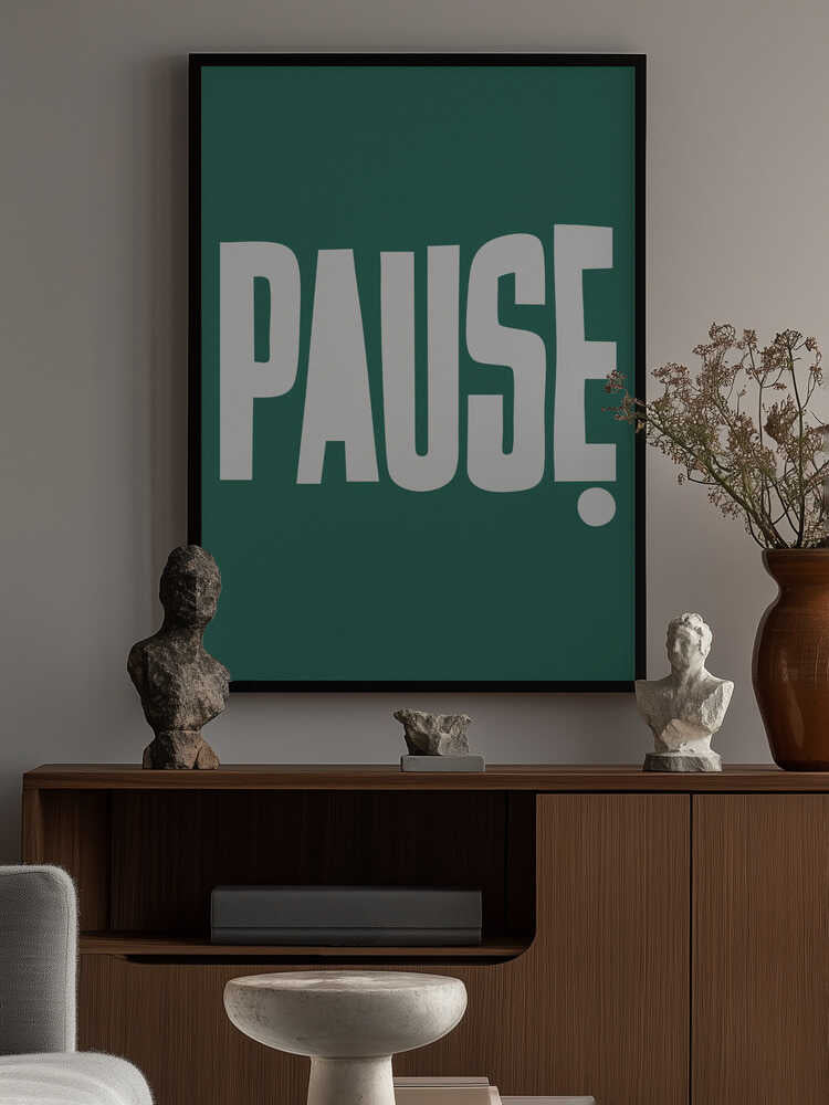 Pause Poster