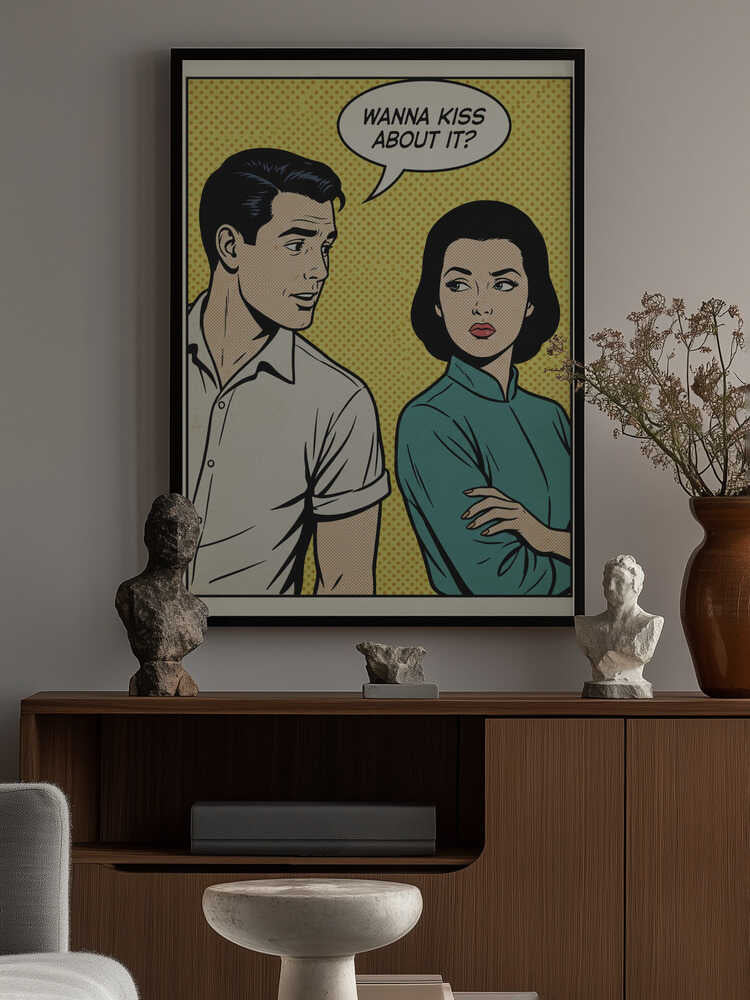 Wanna Kiss About It? Poster