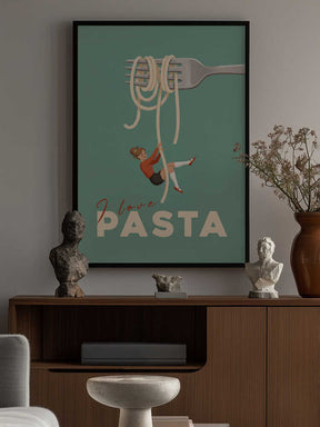 I Love Pasta Poster