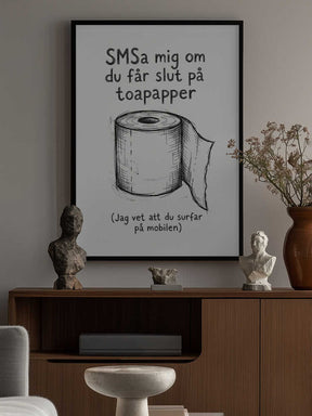 Slut På Toapapper Poster