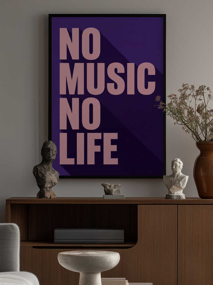 No Music, No Life Poster