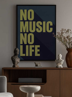 No Music, No Life Poster