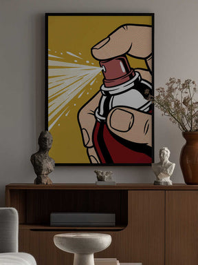 Spray Bottle Poster