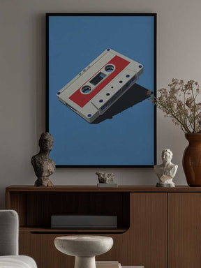 Audio Cassette Tape Poster