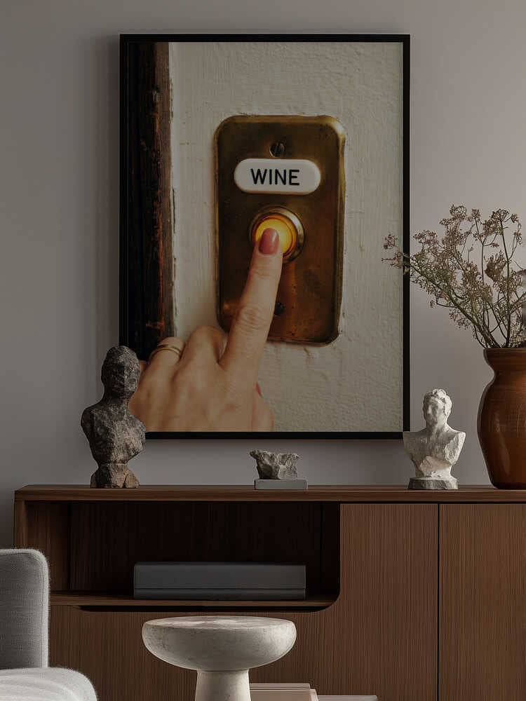 Wine Bell Poster