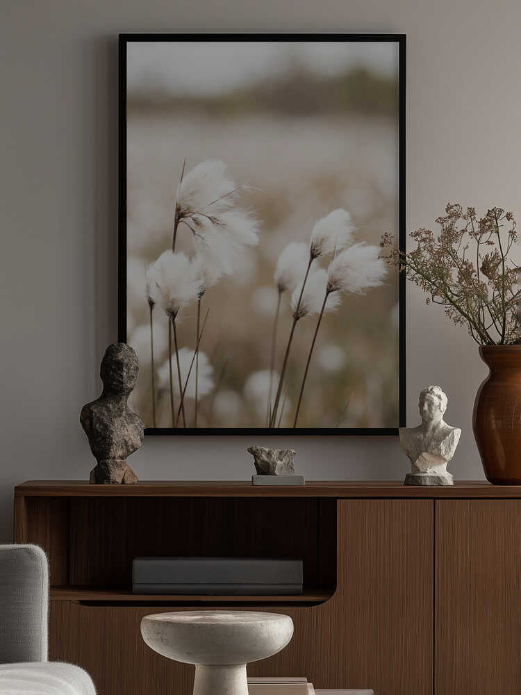 Cotton Grass - Eriophorum Poster