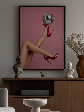 Disco Legs No 2 Poster