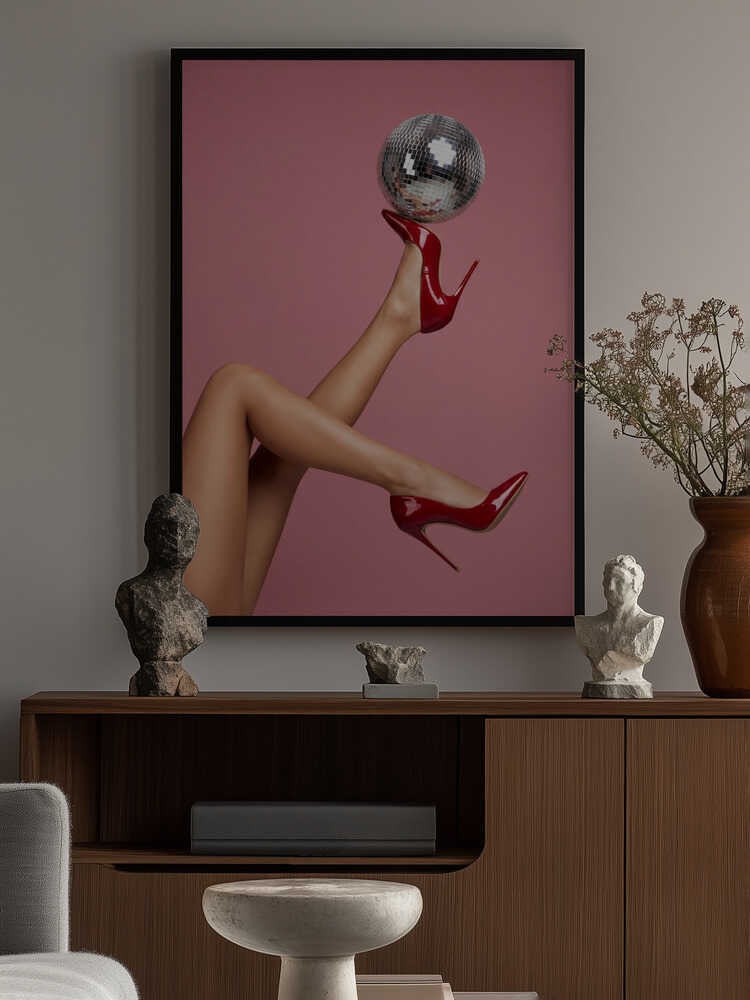 Disco Legs No 2 Poster
