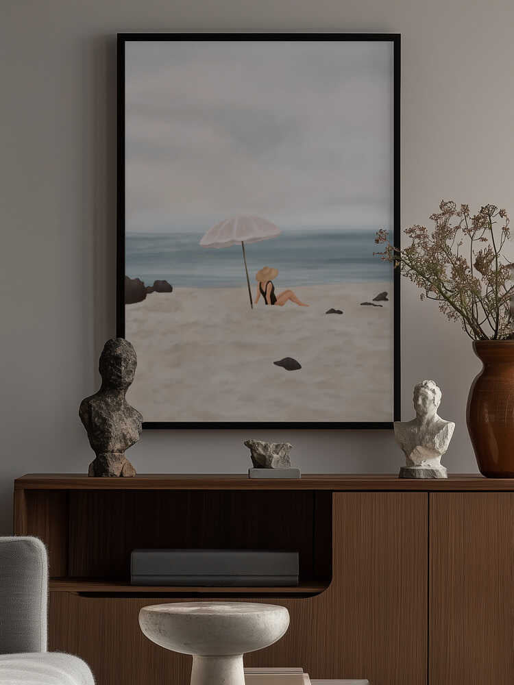 Beach Morning II Poster